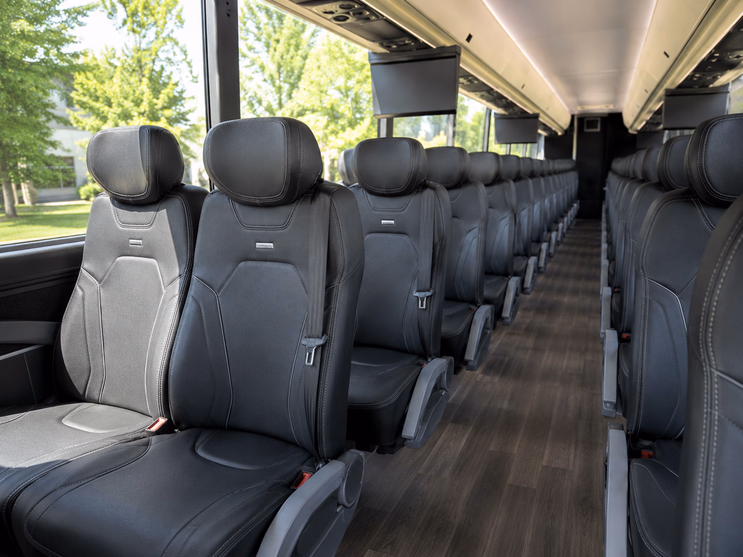 guest shuttle buses between longmont hotels and your wedding venue