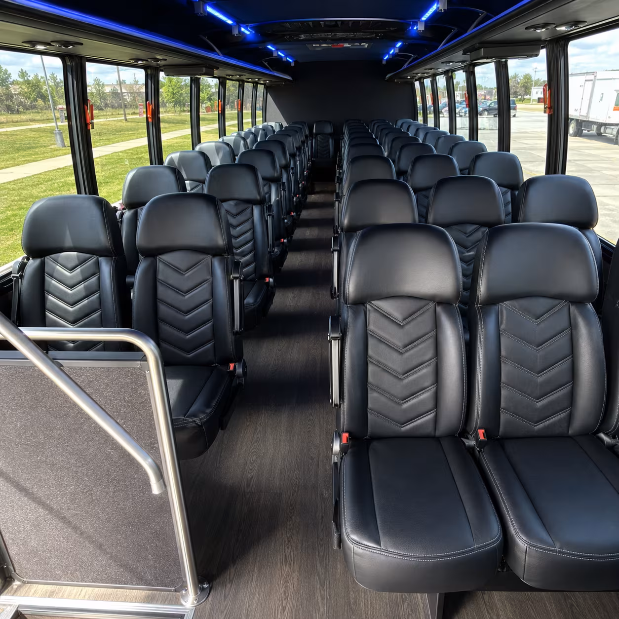 longmont airport transportation onboard seating