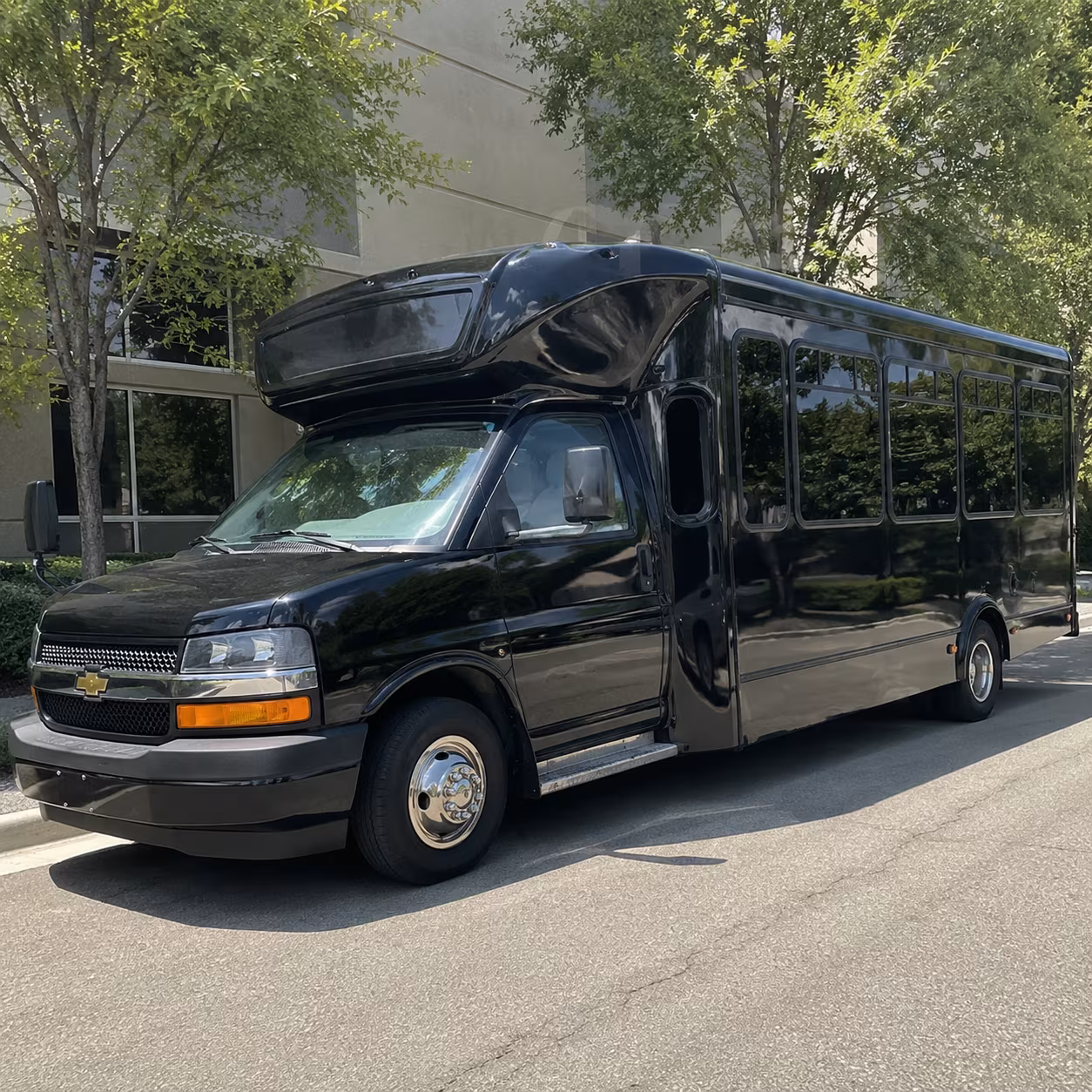 longmont corporate event party bus transportation