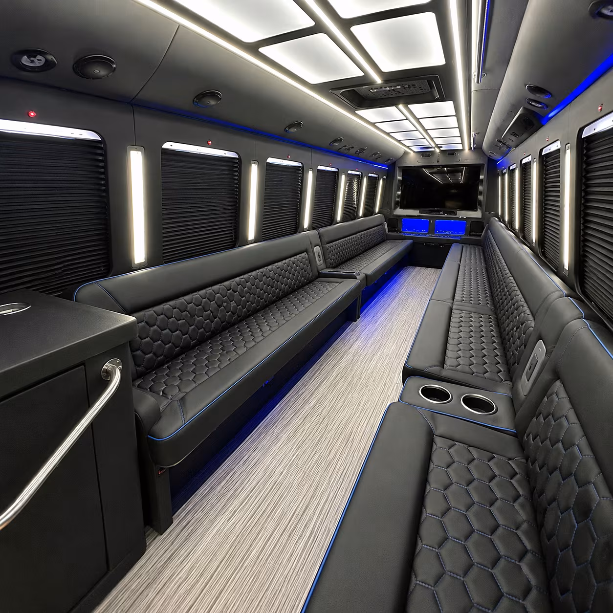 party bus interior